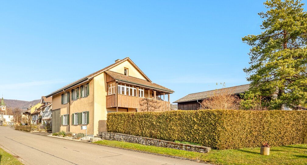 Erfolgreich verkauft: Einfamilienhaus mit Umschwung in Siblingen SH