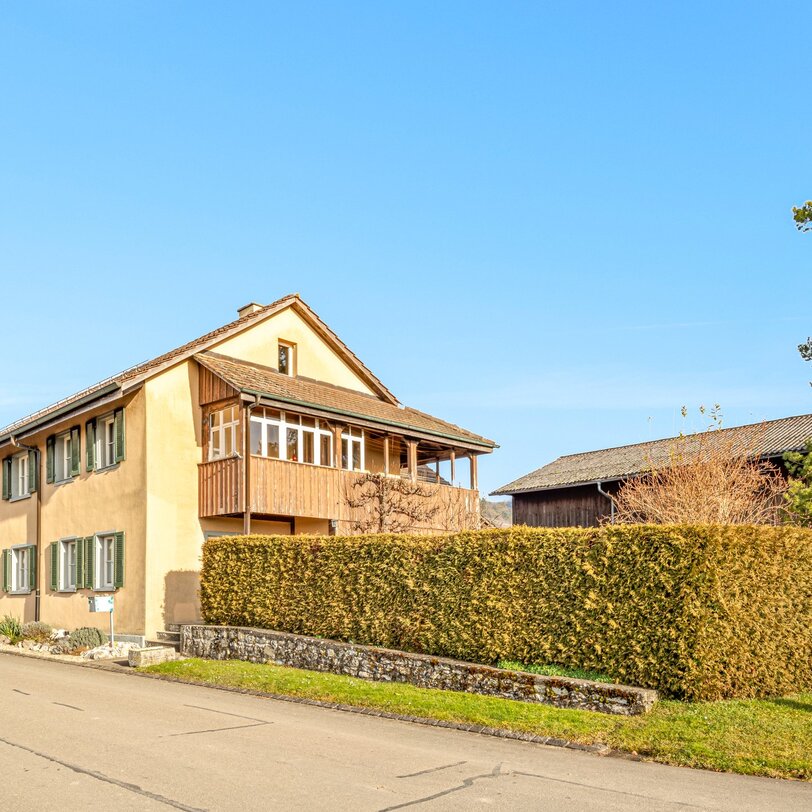 Erfolgreich verkauft: Einfamilienhaus mit Umschwung in Siblingen SH